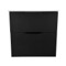 24 Inch Floating Black Bathroom Vanity, Modern